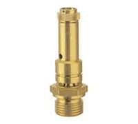 RIEGLER 226.01-5,9 - Valvola di sicurezza DN 10, ottone G 1/2, pressione 12.2 bar