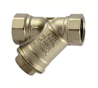 RIEGLER 60-6 N-0,3 - Parafango in ottone nichelato, G 1 1/2, DN 40, MW 0,05 mm