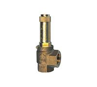 Riegler - Angolo Valvola di sicurezza f. saturado di vapore G3/4 corpo della valvola di bronzo SW