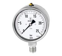 Riegler - El Acciaio Inox glyz-manomet. -1/+ 1,5 bar/G