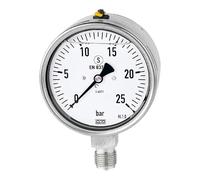 Riegler - El Acciaio Inox glyz-manomet. -1/+ 5 bar/G 1/