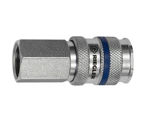 RIEGLER Giunti rapidi NW 7.8, filettatura interna / serie "R25ST"