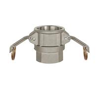 RIEGLER Kamlok 108042-1114.34 - Presa a sgancio rapido con IG, tipo D, in alluminio, G 3/4, 1 pz