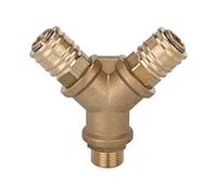 Riegler Raccordo a Y con 2 attacchi 1/2" Quantità:1