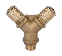 Riegler Raccordo a Y con 2 attacchi, 3/8" Quantità:1