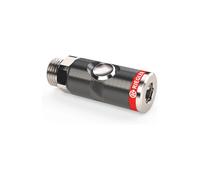 Riegler Raccordo di sicurezza con filettatura esterna 1/4", alluminio Quantità:1