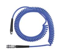 RIEGLER SP8600PUSSK - Set di raccordi in acciaio a spirale, in PU, 12 bar, tubo 8 mm x 5 mm, lunghezza 6 m