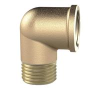 RIEGLER WST20MS90IA - Raccordo angolare 90°, per interno/esterno, filettatura G 2", pressione di esercizio 16 bar