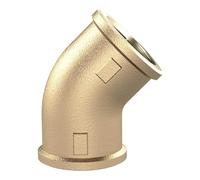 RIEGLER WST34MS45II - Raccordo a gomito a 45°, per interno/interno, filettatura G 3/4", pressione operativa 16 bar