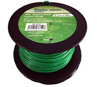 Riegolux 107643 Filo decespugliatore in nylon, rotondo, verde, 3 mm x 100 m