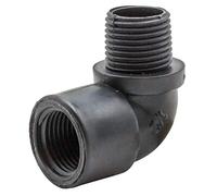 Riegolux 16753 Polipropilene Gomito 90° Filettatura Femmina - Maschio 3/4