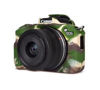 Rieibi Custodia EOS R50, Custodia Protettiva in Silicone Morbido per Fotocamera Canon EOS R50 EOSR50, Custodia Leggera per Fotocamera EOS R50 - Camouflage