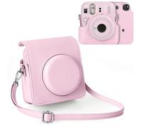 Rieibi Custodia per fotocamera compatibile con Fuji Instax Mini 13 - MINI 13 Custodia da trasporto per fotocamera istantanea Fujifilm Instax 13 - Fuji 13 custodia con tracolla - Blossom Pink
