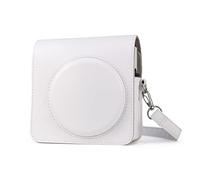 Rieibi Custodia protettiva per fotocamera istantanea Fujifilm Instax Square SQ1, custodia compatta con tracolla regolabile, bianco