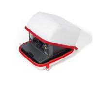 Rieibi Custodia rigida per Polaroid OneStep 2/OneStep+/Now/Now+ - Custodia protettiva in tessuto EVA per fotocamera Polaroid One Step 2/One Step+ Plus/Now/Now+ Plus Instant i-Type - Rosso e Bianco,