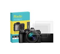 Rieibi Pellicola Protettiva Schermo per Olympus OM-1 OM1 Fotocamera Digitale, 0.25 mm Durezza 9H Pellicola in Vetro Temperato per OM System OM-1 OM1 Antigraffio