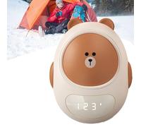 RIEJIN Scaldabagni Ricaricabili, 2000mAh scaldamani Elettrico, Riscaldamento Elettrico a Due Lati, Grande per all'aperto, Campeggio, Regali per Le Donne Uomini (Color : Style 2)