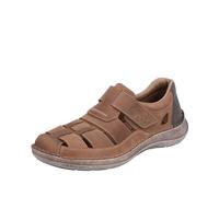Rieker 03078, Mocassino Uomo, Marrone, 44 EU