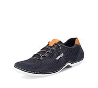 Rieker Slipper da Uomo 07555, Slip on da Uomo, Inserto Sciolto, Blu 14., 44 EU
