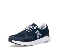 Rieker 09100, Sneaker Basse Uomo, Blu, 45 EU