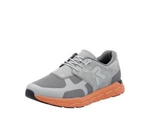 Rieker 09100, Sneaker Basse Uomo, Grigio, 44 EU