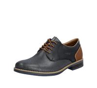 Rieker 10308, con Lacci Uomo, Blu, 45 EU