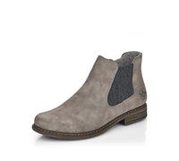 Rieker Z2194, Stivali Chelsea Donna, Grigio (Grey/Anthrazit 40), 37 EU