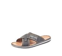 Rieker 21064 Uomo Ciabatte, Nero (Black/Anthracite 01), 42 EU