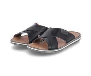 Rieker 21082, Ciabatte Uomo, Nero, 41 EU