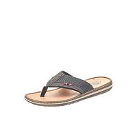 Rieker 21084 - Infradito Uomo, Nero (Schwarz/anthrazit/schwarz), 46 EU