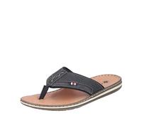 Rieker 21084, Infradito Uomo, Schwarz (Schwarz/Anthrazit/Schwarz / 00), 43 EU