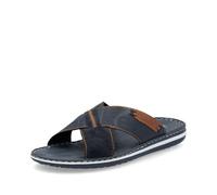 Rieker 21098 Uomo Mocassino, Blau, 42 EU