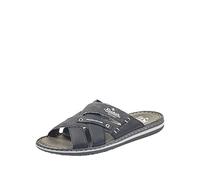 Rieker 21099, Mocassini Uomo, Black/Anthrazit 01, 44 EU
