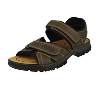 Rieker 25051, Sandali a punta chiusa Uomo, Braun Tabak Schwarz 27, 47 EU
