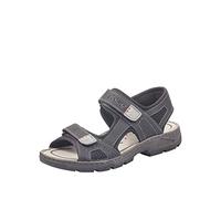 Rieker 26156, Mocassino Uomo, Nero, 46 EU