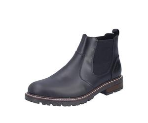 Rieker 32052, Barca Chelsea Uomo, Nero, 40 EU