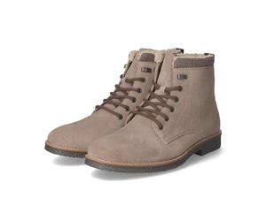 Rieker 33670, Stivali Corti Uomo, Beige, 45 EU