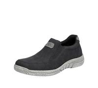 Rieker 3553, Mocassino Uomo, Nero, 45 EU Larga
