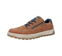 Rieker 37029-24 - Scarpe Basse con Lacci Sintetici, da Uomo, Colore Marrone, Marrone, 44 EU