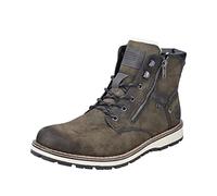 Rieker Stivali 38425 Stringati Uomo Oliva/Nero 44