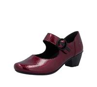 Rieker 41756, Scarpe décolleté Donna, Colore: Rosso, 39 EU