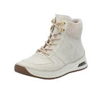 Rieker 44555, Stivali Stringati Donna, Beige, 41 EU