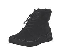 Rieker 44555-60 Stivali stringati sintetici da donna in beige, Nero, 41 EU