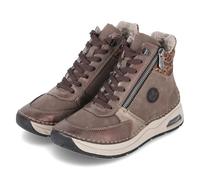 Rieker 44565, Stivali Stringati Donna, Marrone, 40 EU