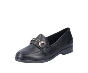 Rieker 46262, Mocassino Donna, Nero, 36 EU