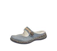 Rieker 46391 - Zoccoli Donna, Blu (Jeans), 41 EU