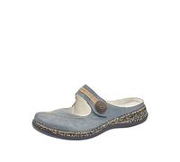 Rieker 46391 - Zoccoli Donna, Blu (Jeans), 42 EU