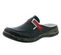 Rieker 46393-15 Scarpe Da Donna Pantoletten Clogs Blu