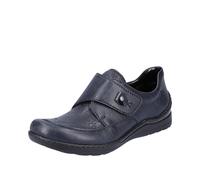 Rieker 48951, Mocassino Donna, Blu, 41 EU