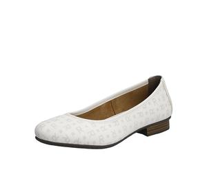 Rieker 51994, Ballerine Donna, Bianco, 36 EU